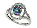 Tommaso Design Mystic Rainbow Topaz Ring