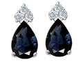 Tommaso Design Genuine Sapphire Earrings