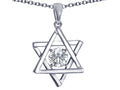 Tommaso Design Genuine Jewish Star of David Pendant Necklace by Devorah.