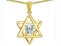 Tommaso Design Genuine Jewish Star of David Pendant Necklace by Devorah.