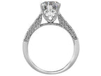 Star K Round 7mm Genuine Citrine Antique Vintage Style Solitaire Engagement Promise Ring