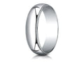 Benchmark 14k Gold 6.0mm Traditional Dome Oval Ring With Milgrain