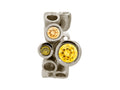 Endless Jewelry Multi Stones Citrine Silver Citrine/champagne/peridot Cubic Zirconia Rhodium Silver Finish