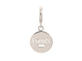 Endless Jewelry Friends Coin Silver Rhodium Silver Finish
