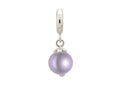 Endless Jewelry Purple Pearl Dream Silver Purple Pearl Rhodium Silver Finish