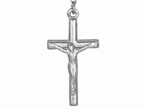 Finejewelers 26 inches Silver Tri-Color 5MM Rosary Bead Necklace