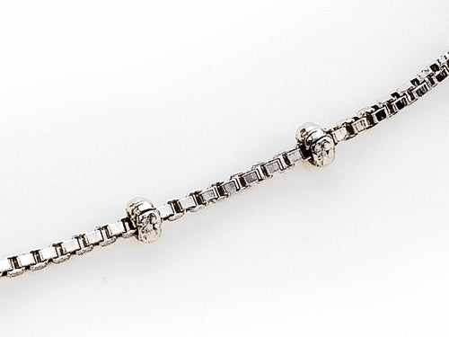 Finejewelers Sterling Silver 10 Inches 5 Hearts Ankle Bracelet