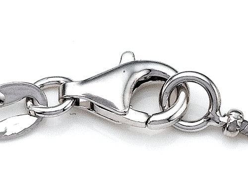 Finejewelers 10 Inches 3 Hearts Ankle Bracelet