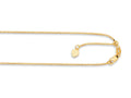 Finejewelers 14K Yellow Gold 22 Inch Adjustable Box Chain Necklace Lobster Clasp and Small Heart Charm