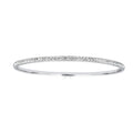 Finejewelers Sterling Silver 7.5 Inch Slip on Eternity Bangle