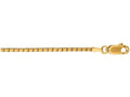 Finejewelers 14 Kt Yellow Gold 18 Inch 1.6mm Classic Box Chain Necklace With Lobster Clasp
