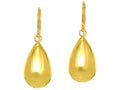 Finejewelers 14 Kt Yellow Gold All Puffed Teardrop Drop Earring