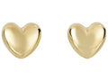 Finejewelers 14 Kt Yellow Gold 8x7.3mm Puff Heart Fancy Post Earring