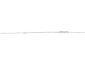 Finejewelers 14 Kt White Gold 18 Inch 0.7mm Extendable Classic Box Chain Necklace With Spring Ring Clasp