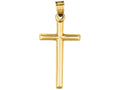 Finejewelers 14 Kt Yellow Gold All Small Cross Pendant Necklace 18 inch chain