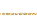Finejewelers 14 Kt Yellow Gold 8.5 Inch 11mm Puff Mariner Link Bracelet With Lobster Clasp