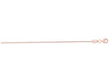 Finejewelers 14 Kt Rose Gold 16 Inch 1.1mm Classic Cable Chain Necklace With L Obster Clasp
