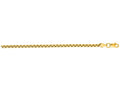 Finejewelers 14 Kt Yellow Gold 16 Inch 2.4mm Round Box Chain Necklace With Lobster Clasp