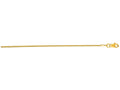 Finejewelers 14 Kt Yellow Gold 16 Inch 1.2mm Round Wheat Chain Necklace With Lobster Clasp