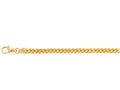 Finejewelers 14 Kt Yellow Gold 22 Inch 4.4mm Square Franco Chain Necklace With Lobster Clasp