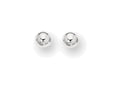 Finejewelers 14 Kt White Gold 7.0mm Ball Post Earring