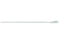 Finejewelers 14 Kt White Gold 16 Inch 1.0mm Classic Box Chain Necklace With Lobster Clasp
