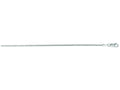 Finejewelers 14 Kt White Gold 16 Inch 1.1mm Classic Box Chain Necklace With Lobster Clasp