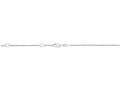 Finejewelers 14 Kt White Gold 18 Inch Imagebased-tbr Extenders At 16 Inch and 17 Inch Loose Rope Chain Necklace Spr