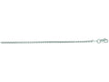 Finejewelers 14 Kt White Gold 16 Inch 1.7mm Round Box Chain Necklace With Lobster Clasp
