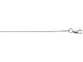 Finejewelers 925 Sterling Silver 16 Inch Rhodium Finish 0.9mm Octagon Snake Chain Lobster Clasp