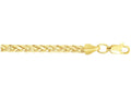Finejewelers 14 Kt Yellow Gold 20 Inch 3.15mm Bright Cut Lite Franco Necklace With Lobster Clasp