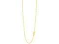 Finejewelers 14 Kt Yellow Gold 20 Inch 1.5mm Bright Cut Classic Cable Chain Lobster Clasp With Extender