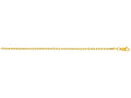 Finejewelers 14 Kt Yellow Gold 22 Inch 2.5mm Shiny Square Hollow Classic Box Chain With Lobster Clasp