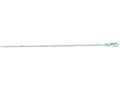Finejewelers 14 Kt White Gold 18 Inch 1.5mm Bright Cut Cable Link Chain With Lobster Clasp