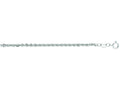 Finejewelers 14 Kt White Gold 18 Inch 2.0mm Bright Cut Lite Semi-solid Rope Chain With Lobster Clasp