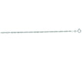 Finejewelers 14 Kt White Gold 18 Inch 1.7mm Classic Singapore Chain W Ith Lobster Clasp
