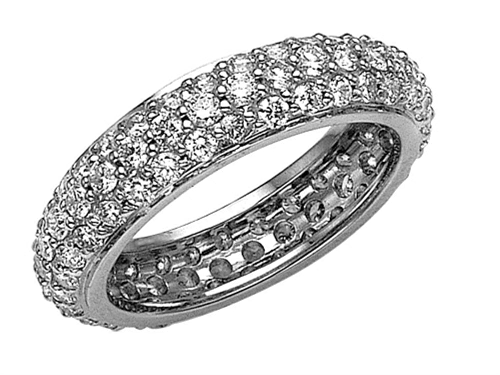 Finejewelers Round Diamonds Eternity Band