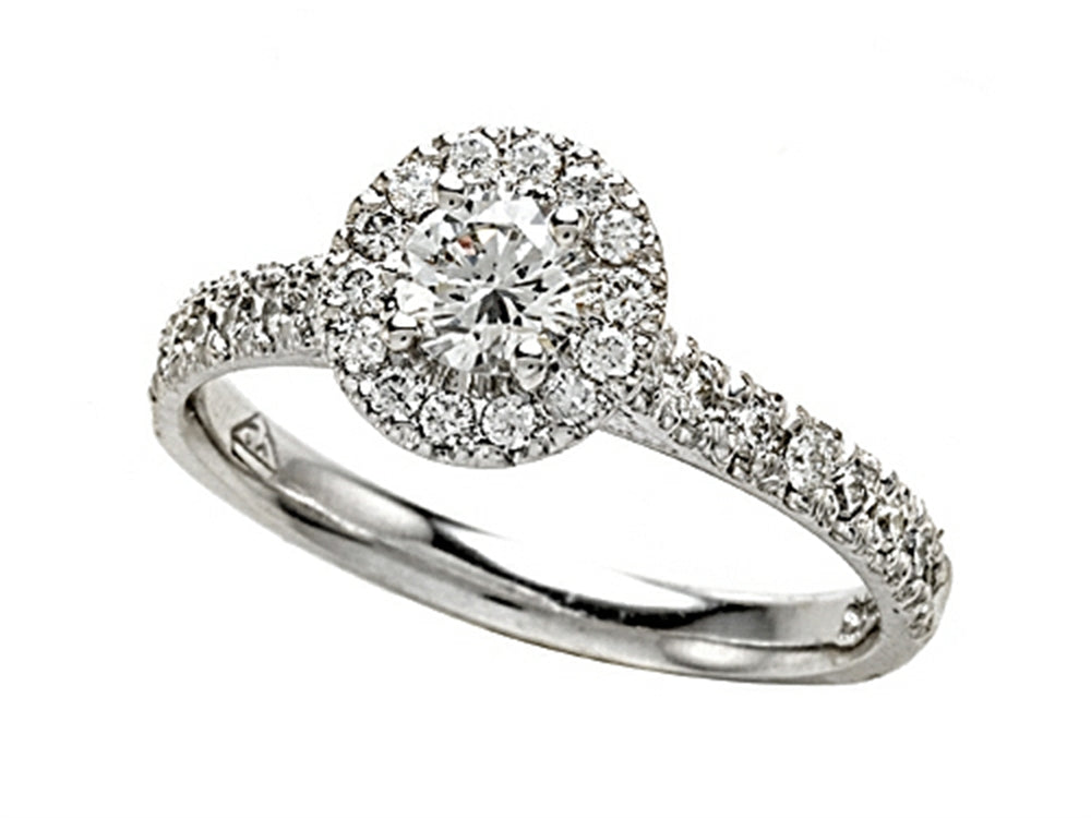 Finejewelers Diamond Round Engagement Ring