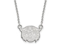 14k White Gold Logoart Villanova University Small Pendant Necklace