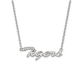 Logoart 14k White Gold Clemson University Extra Small Pendant