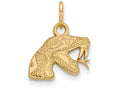 14k Yellow Gold Logoart Florida Aandm University Extra Small Pendant