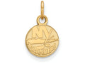 14k Yellow Gold Nhl Logoart New York Islanders Extra Small Pendant