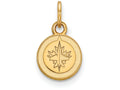 14k Yellow Gold Nhl Logoart Winnipeg Jets Extra Small Pendant