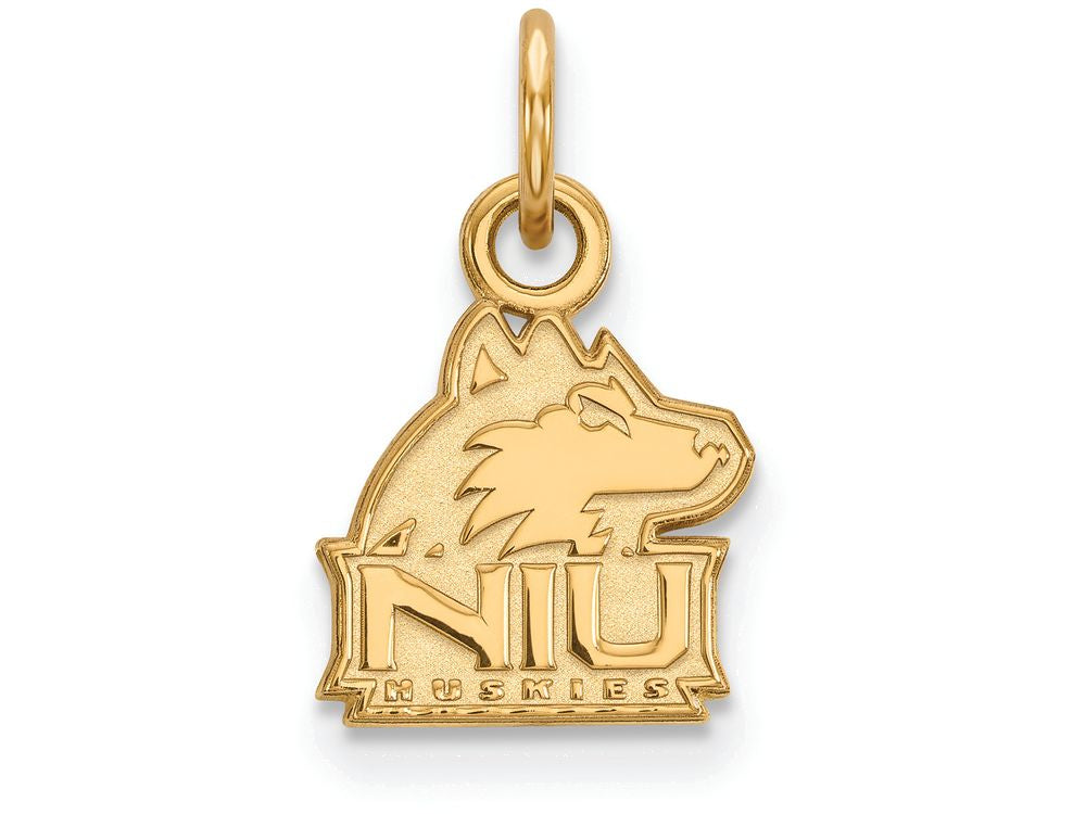14k Yellow Gold Logoart Northern Illinois University Extra Small Pendant