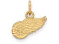14k Yellow Gold Nhl Logoart Detroit Red Wings Extra Small Pendant