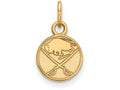 14k Yellow Gold Nhl Logoart Buffalo Sabres Extra Small Pendant