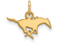 14k Yellow Gold Logoart Southern Methodist University Extra Small Pendant