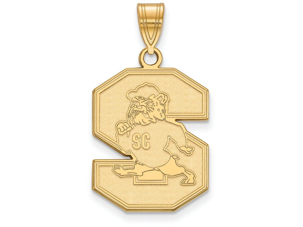 14k Yellow Gold Logoart South Carolina State University Large Pendant