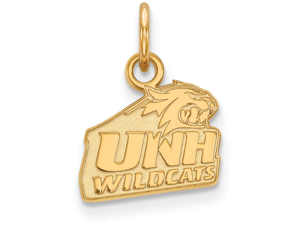 14k Yellow Gold Logoart University Of New Hampshire Extra Small Pendant