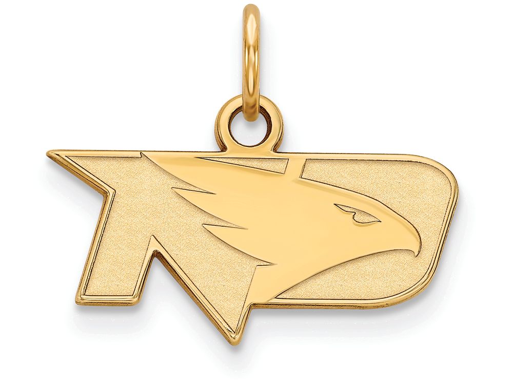 14k Yellow Gold Logoart University Of North Dakota Extra Small Pendant
